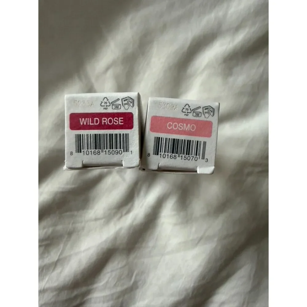 OGEE Hydraganics Beyond Clean Lip Gloss Lot of 2 - Wild Rose & Cosmo NIB